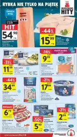 Intermarche gazetka tydzień 40 Strona 21: Filety z makreli Graal €6,79, Śledzie KAPITAN NAVI €17,99