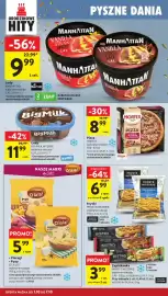 Intermarche gazetka tydzień 40 Strona 22: Lody BIG MILK INTENSE €11,99, Pizza Hortex z szynką i pieczarkami €8,99