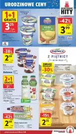 Intermarche gazetka tydzień 40 Strona 25: Skyr BAKOMA & E.WEDEL €2,99, Kefir jogurtowy ACTIVIA €4,99