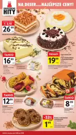 Intermarche gazetka tydzień 40 Strona 28: Ciasto Zebra €8,99, Tort śmietankowy z brzoskwiniami €19,99