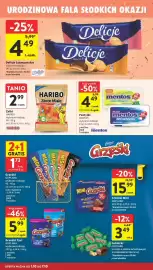 Intermarche gazetka tydzień 40 Strona 30: Pastylki MENTOS €4,49, Żelki HARIBO Złote Misie €2,99
