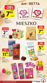 Intermarche gazetka tydzień 40 Strona 31: Marcepanki Mieszko Oryginal €7,99, Praliny Mieszko €2,99