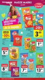 Intermarche gazetka tydzień 40 Strona 34: Migdały prażone, solone €8,59, Krakersy O LALa! €1,89