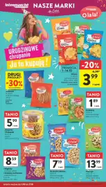 Intermarche gazetka tydzień 40 Strona 34: Migdały prażone, solone €8,59, Paluszki O la la!