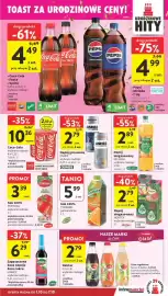 Intermarche gazetka tydzień 40 Strona 37: Napój gazowany OSHEE €2,79, Napój niegazowany Hortex wybrane rodzaje €2,79