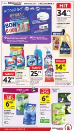 Intermarche gazetka tydzień 40 Strona 39: Kapsułki do prania Bryza €42,99, Podpaski Naturella €6,99