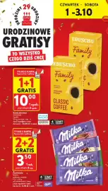 Intermarche gazetka tydzień 40 Strona 4: Czekolada MILKA €3,50