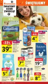 Intermarche gazetka tydzień 40 Strona 42: Podkład higieniczny Cooper & Pais €5,99, Karma dla psa Canaillou €39,99