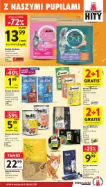 Intermarche gazetka tydzień 40 Strona 43: Karma dla kota Canaillou Miska Dnia €1,99, Karma dla kota BULTI €5,99