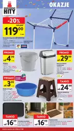 Intermarche gazetka tydzień 40 Strona 44: Suszarka Pegasus 150 Solid Slim LEIFHEIT €119,00, Taboret składany TADAR €24,99