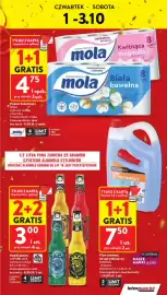 Intermarche gazetka tydzień 40 Strona 5: Napój piwny Captain Jack €3,00, Papier toaletowy MOLA €4,75
