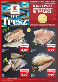 Kaufland gazetka tydzień 40 Strona 1: Leszcz €1,99