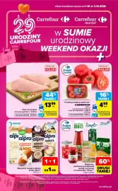 Carrefour gazetka Strona 1: Filet z kurczaka €13,99, CARREFOUR €4,99