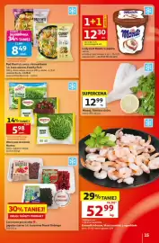 Auchan gazetka tydzień 40 Strona 15: Lody Zott Monte w kubku €12,30, Warzywa mrożone Hortex €5,98
