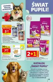 Auchan gazetka tydzień 40 Strona 25: Mokra lub sucha karma dla kota Whiskas, Żwirek zbrylający dla kota €7,99
