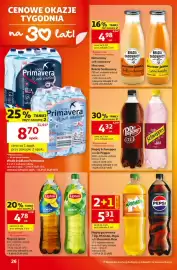 Auchan gazetka tydzień 40 Strona 26: Naturalny sok owocowy tłoczony, Bracia Sadownicy €4,98