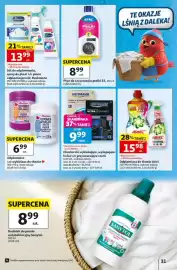 Auchan gazetka tydzień 40 Strona 31: Chusteczki wybielające, wytapujące kolor lub przywracające czern €9,99