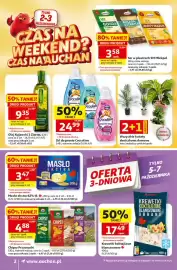 Auchan gazetka | Supermarket Strona 2: Ser w plastrach SM Mlekpol €3,58, Masło ekstra 82% tł €3,47