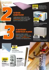 OBI akciós újság Oldal 13: Austrotherm polisztirol lap €329,00, Solflex hőtükörlap €999,00