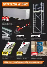OBI akciós újság Oldal 15: Baumit szárazbeton €1.699,00, Knauf gipszkarton profil €1.599,00
