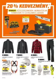 OBI akciós újság Oldal 17: Softshell kabát €7.999,00, Polár kabát €4.999,00