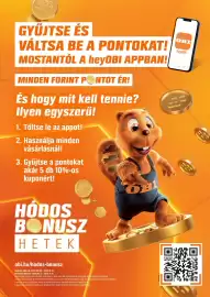 OBI akciós újság Oldal 2: GYŰJTSE ÉS VÁLTSA BE A PONTOKAT! MOSTANTÓL A heyOBI APPBAN! MINDEN FORINT PONTOT ÉR! És hogy mit