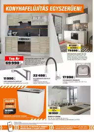 OBI akciós újság Oldal 32: Heyobi mosogatós alsószekrény ecorgan €36.990,00, Munkalap Sonoma €16.990,00