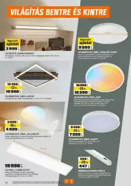 OBI akciós újság Oldal 34: Trendlight silena led mennyezeti lámpa €9.999,00, Led mennyezeti lámpa slim €16.990,00