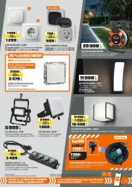 OBI akciós újság Oldal 35: Led szalag kábeldobon €28.990,00, Káro egypólusú kapcsoló €1.299,00