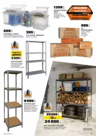 OBI akciós újság Oldal 37: Obi költöztetődoboz €899,00, Nagy teherbírású fémállvány €24.990,00