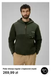 4F gazetka tydzień 40 Strona 9: Polar sherpa regular z kapturem męski €269,99
