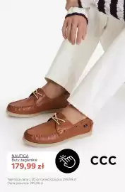 CCC gazetka tydzień 40 Strona 3: Buty żeglarskie Nautica €179,99