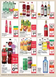 Maximarkt Flugblatt woche 40 Seite 12: Campari Aperitif €14,49, Rauch Happy Day Spezialitäten €1,99