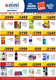 Catálogo Nini Mayorista semana 40 Página 1: Pantene shampoo/ acondicionador varias fragancias €3.399,00