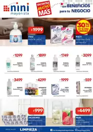 Catálogo Nini Mayorista semana 40 Página 15: Wassington pomada p/calzado liquida €4.299,00, Frau alcohol gel €1.999,00