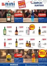 Catálogo Nini Mayorista semana 40 Página 22: Tres plumas petaca licor sabores €2.099,00, Gloucester whisky €3.299,00