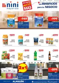 Catálogo Nini Mayorista semana 40 Página 24: Celusal sal saborizada €4.999,00, Celusal sal entrefina €949,00