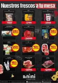 Catálogo Nini Mayorista semana 40 Página 43: Swift hamburguesa €24.999,00, Cuadril de novillito €16.999,00