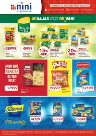 Catálogo Nini Mayorista semana 40 Página 45: Granja del sol milanesas de soja original €5.999,00