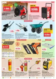DEK leták Strana 31: Paslode hřebíky F-Pack 34° €3.111,00, DEK odvlhčovač stavební SO500 €9.999,00