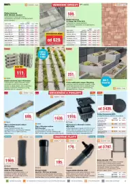 DEK leták Strana 5: MEA poklop kompozitní €3.436,00, Mea park vpust dvorni s litinovym rostem €1.916,00