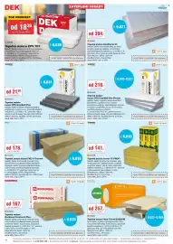 DEK leták Strana 6: Isover tepelná izolace TF PROFI €589,00, Rockwool tepelná izolace Frontrock Plus €599,00