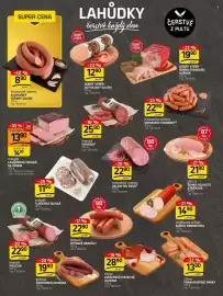 Flop leták týden 40 Strana 2: ŠUNKA OD KOSTI VÝBĚROVÁ €21,90, Poličan 100g €22,90