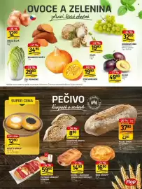 Flop leták týden 40 Strana 3: Cibule žlutá €12,90, Batáty 1kg €34,90