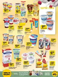 Flop leták týden 40 Strana 5: CHOCEŇSKÝ SMETANOVÝ JOGURT MAX BÍLÝ €27,90, JČ MLÉKO TRVANLIVÉ PLNOTUČNÉ 3,5% €19,90