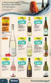 Auchan akciós újság Oldal 10: TORNAI SOMLÓ FRISS JUHFARK, IRSAI OLIVÉR VAGY ZENIT €1.649,00