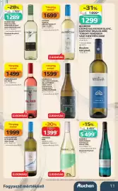 Auchan akciós újság Oldal 11: GARAMVÁRI IRSAI OLIVÉR, ROSÉ GOLD VAGY SAUVIGNON BLANC €1.289,00, BUJDOSÓ CSOMÓ €1.299,00