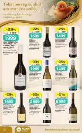 Auchan akciós újság Oldal 16: BABITS HALFARKA, ÉRDEKHÁZ, FURMINT VAGY SÁRGAMUSKOTÁLY €1.699,00