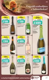 Auchan akciós újság Oldal 21: Hungaria pezsgő €2.699,00, CINZANO ASTI PEZSGŐ VAGY PROSECCO €2.999,00