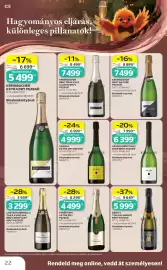 Auchan akciós újság Oldal 22: KREINBACHER Extra Dry Pezsgő €5.499,00, KREINBACHER BRUT NATURE PEZSGŐ €8.999,00
